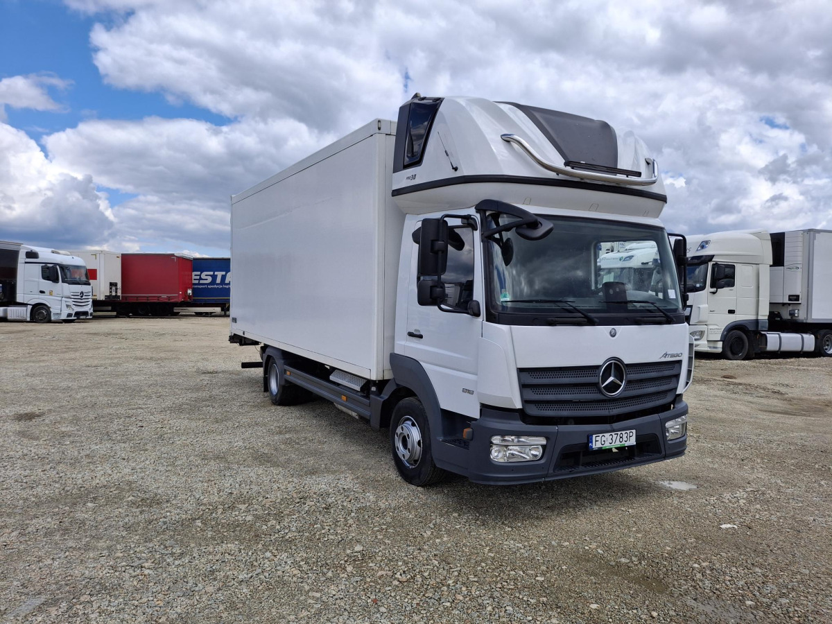 Camion fourgon MERCEDES BENZ ATEGO KONTENER Z WINDĄ: photos 1