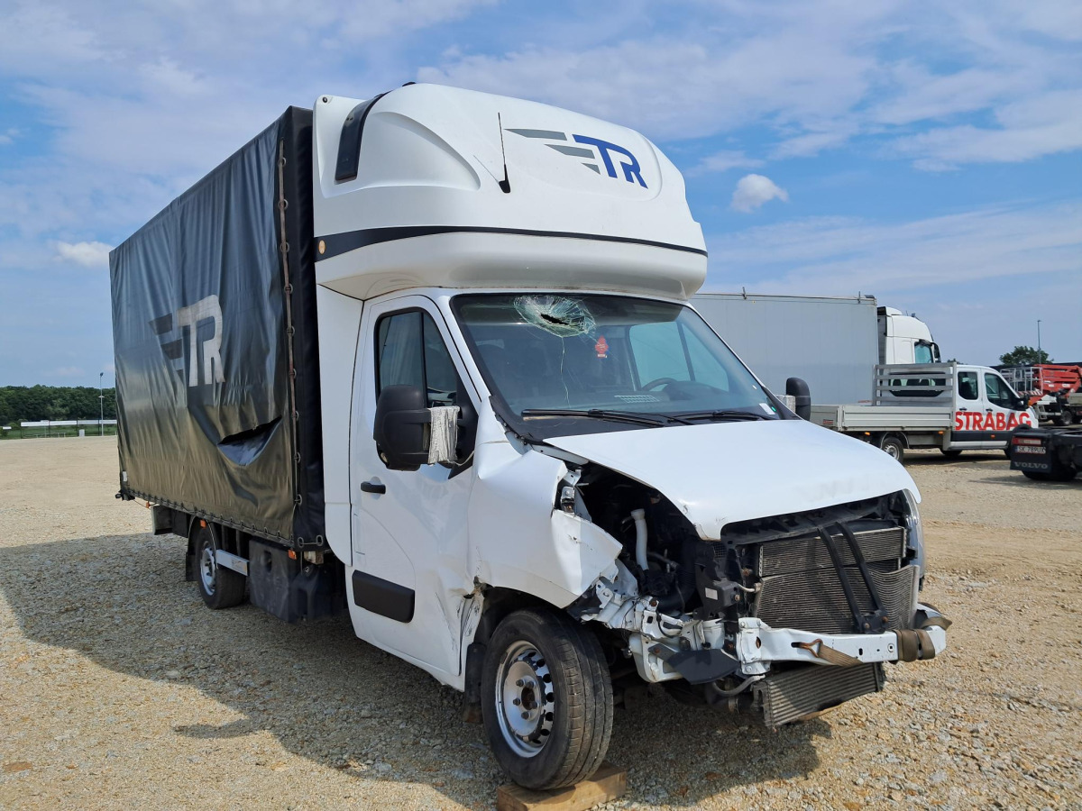 Utilitaire rideaux coulissants (PLSC) OPEL MOVANO PLANDEKA: photos 1