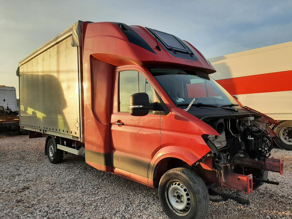 Utilitaire rideaux coulissants (PLSC) VOLKSWAGEN CRAFTER PLANDEKA: photos 1