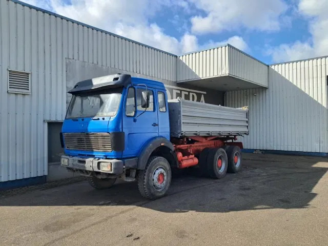 Camion benne Mercedes-Benz SK 2635 , V8 , Bi Turbo , 6x4 , ZF Manual , 3 Way Tipper , Spring suspension: photos 7