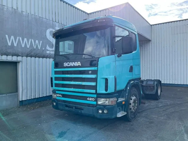 Scania R 124 L 420 , Manual Gearbox , Airco , Retarder - Tracteur routier: photos 1 Scania R 124 L 420 , Manual Gearbox , Airco , Retarder - Tracteur routier: photos 1