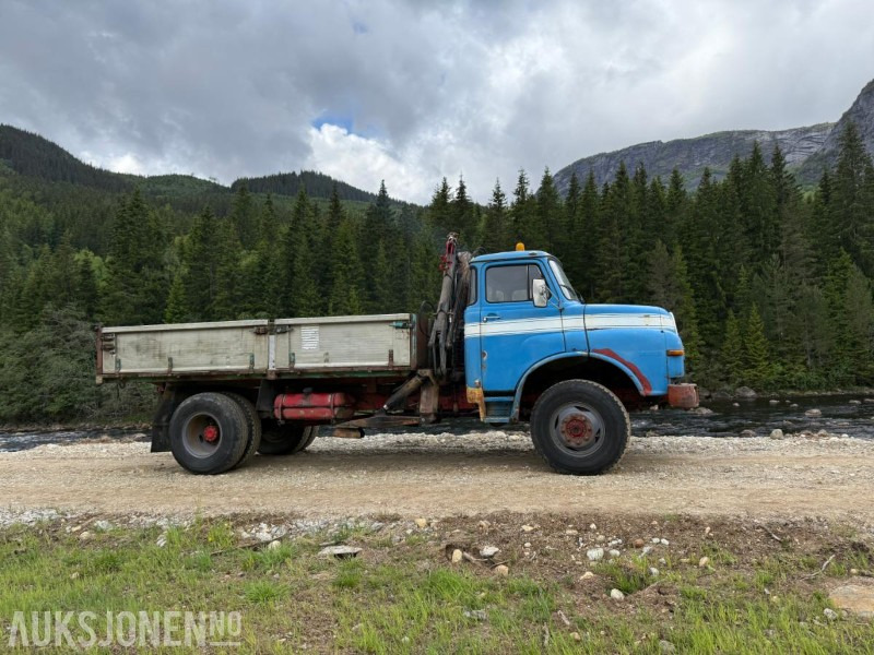 1973 Kranbil - MAN 8.168 HA, 4x4, Plan med tipp - Camion grue: photos 4 1973 Kranbil - MAN 8.168 HA, 4x4, Plan med tipp - Camion grue: photos 4