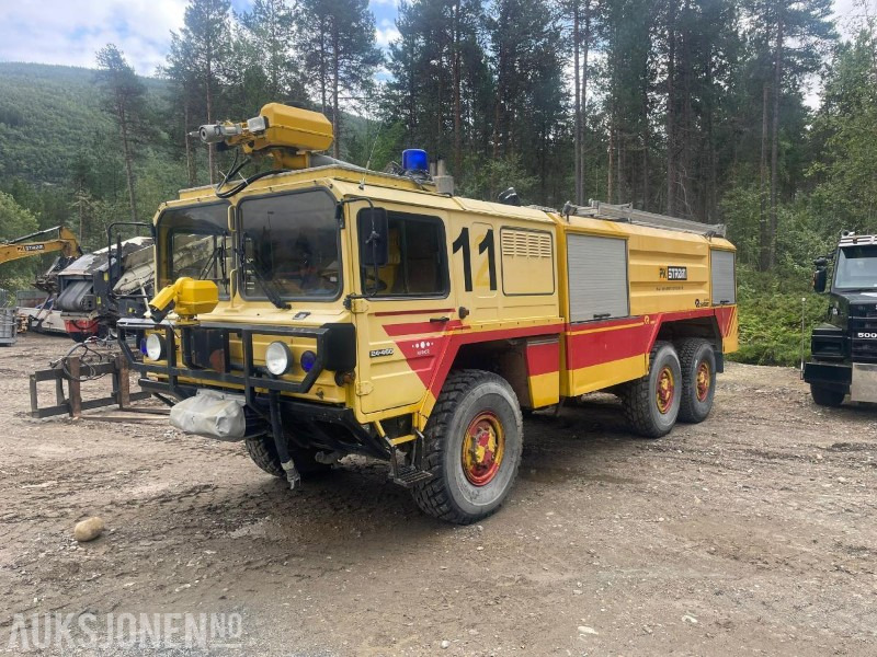 1993 MAN 24460 Brannbil 6x6 - Camion de pompier: photos 1 1993 MAN 24460 Brannbil 6x6 - Camion de pompier: photos 1