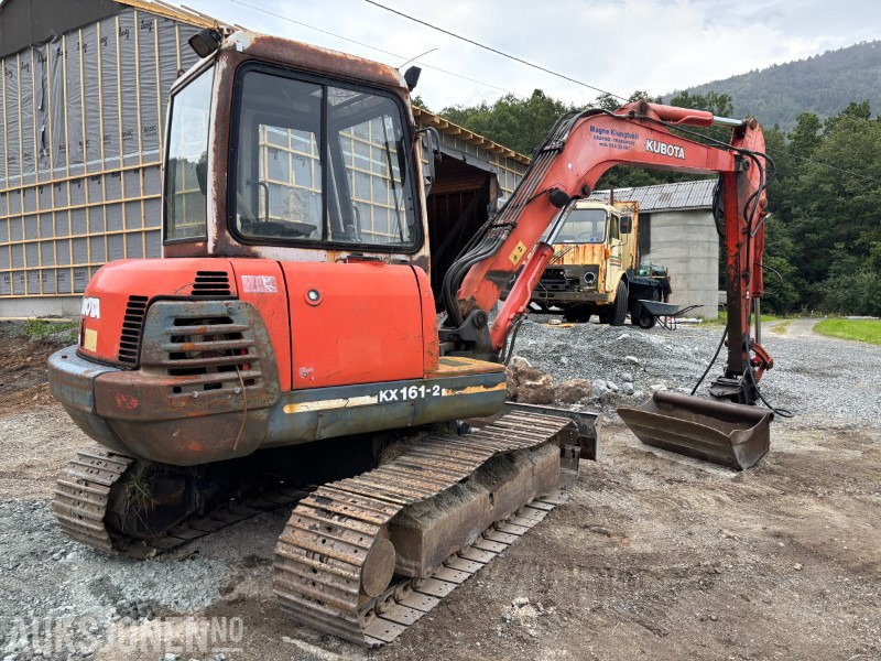 1994 Kubota KX161-2 6T. 2 Skuffer og Tømmerklype. - Pelle: photos 4 1994 Kubota KX161-2 6T. 2 Skuffer og Tømmerklype. - Pelle: photos 4
