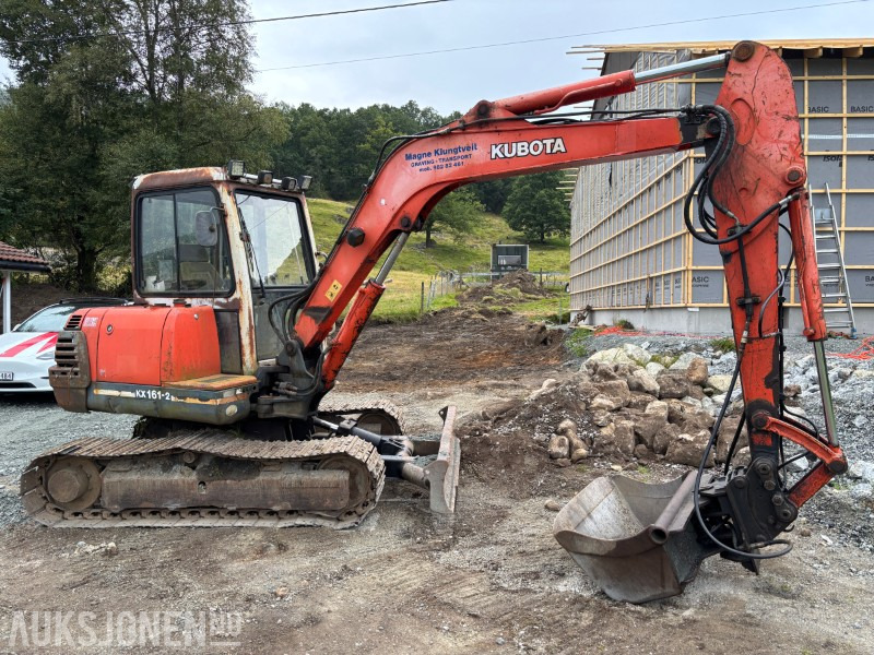 1994 Kubota KX161-2 6T. 2 Skuffer og Tømmerklype. - Pelle: photos 5 1994 Kubota KX161-2 6T. 2 Skuffer og Tømmerklype. - Pelle: photos 5