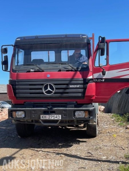 1994 Mercedes-Benz 1824AK TIPPBIOL m/ 4 hjulstrekk/sperre. - Camion benne: photos 3 1994 Mercedes-Benz 1824AK TIPPBIOL m/ 4 hjulstrekk/sperre. - Camion benne: photos 3
