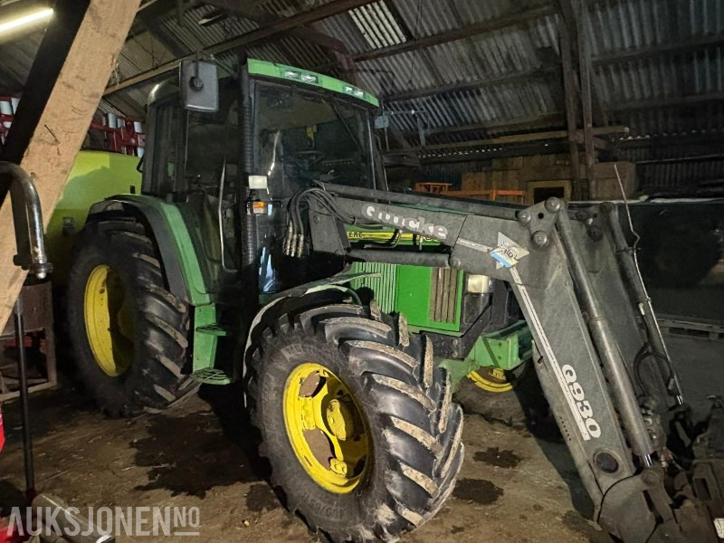 1997 John Deere 6300 med frontlaster - Tracteur agricole: photos 5 1997 John Deere 6300 med frontlaster - Tracteur agricole: photos 5