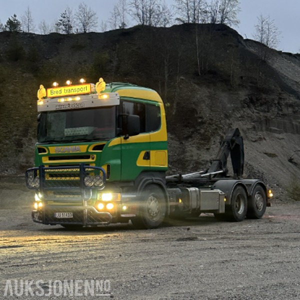 2005 Scania R-serie R580 Palfinger krok Helluft Reparasjonsobjekt - Camion ampliroll: photos 5 2005 Scania R-serie R580 Palfinger krok Helluft Reparasjonsobjekt - Camion ampliroll: photos 5