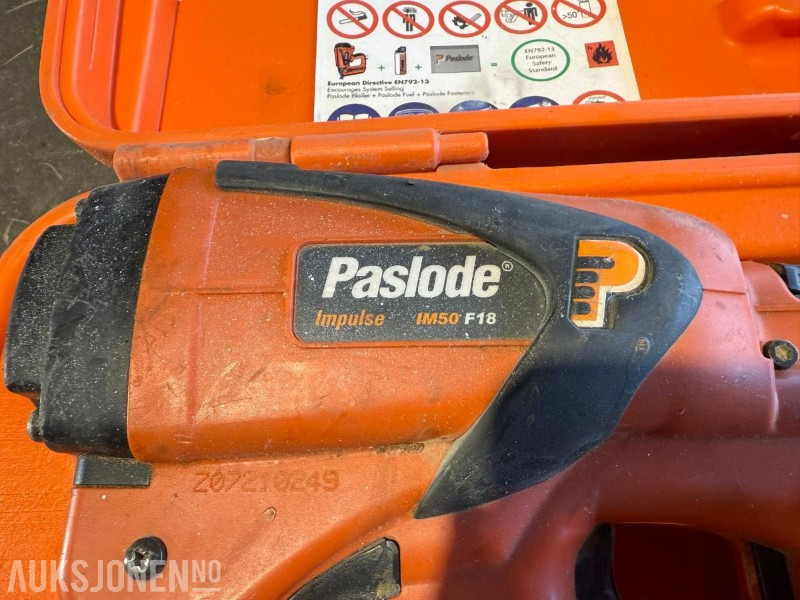 2006 Paslode impulse IM50 F18 gasspistol. - L'équipement de construction: photos 3 2006 Paslode impulse IM50 F18 gasspistol. - L'équipement de construction: photos 3