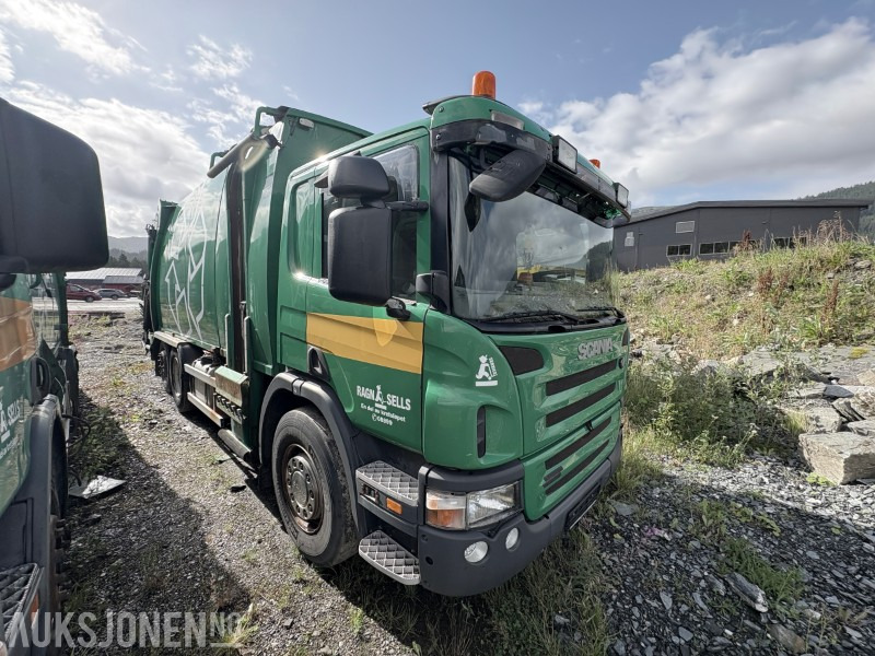 2006 Scania P380 2-kammers komprimatorbil - renovasjonsbil - bossbil - Benne à ordures ménagères: photos 2 2006 Scania P380 2-kammers komprimatorbil - renovasjonsbil - bossbil - Benne à ordures ménagères: photos 2