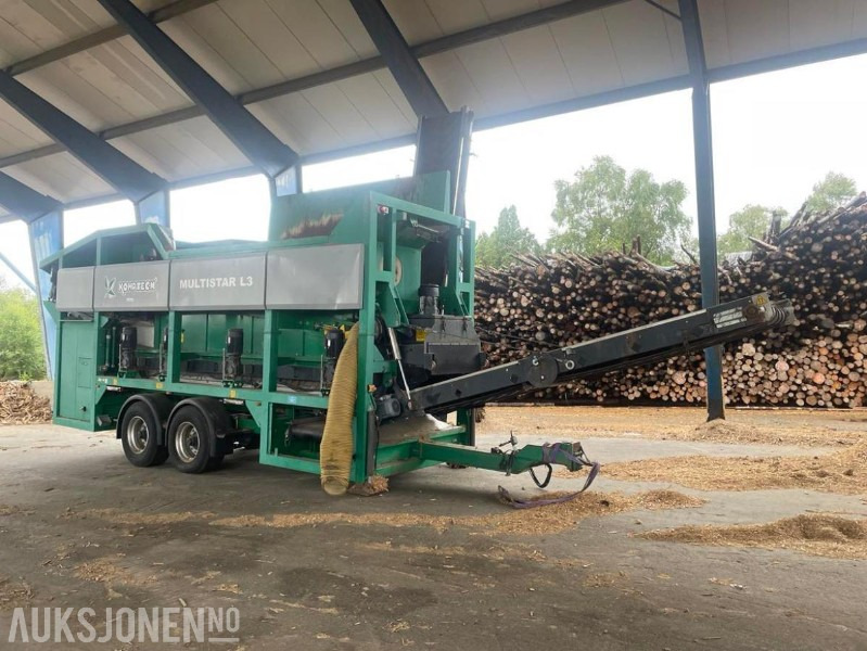 2008 Komptech MultiStar L3 mobilt sikteverk/ sorteringsverk. GOD KAPASITET. Verk: 3350 timer - Motor: 5250 timer. - Crible: photos 2 2008 Komptech MultiStar L3 mobilt sikteverk/ sorteringsverk. GOD KAPASITET. Verk: 3350 timer - Motor: 5250 timer. - Crible: photos 2