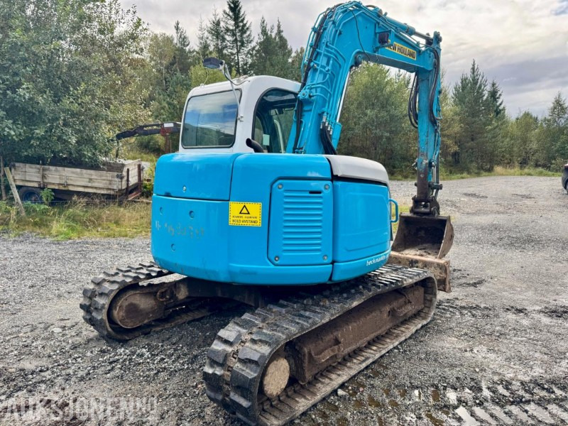 2008 New Holland E70SR-ES Gravemaskin - Tannskuffe - Grøfteskuffe - Pusseskuffe - Timer: 5746 - Mini pelle: photos 4 2008 New Holland E70SR-ES Gravemaskin - Tannskuffe - Grøfteskuffe - Pusseskuffe - Timer: 5746 - Mini pelle: photos 4