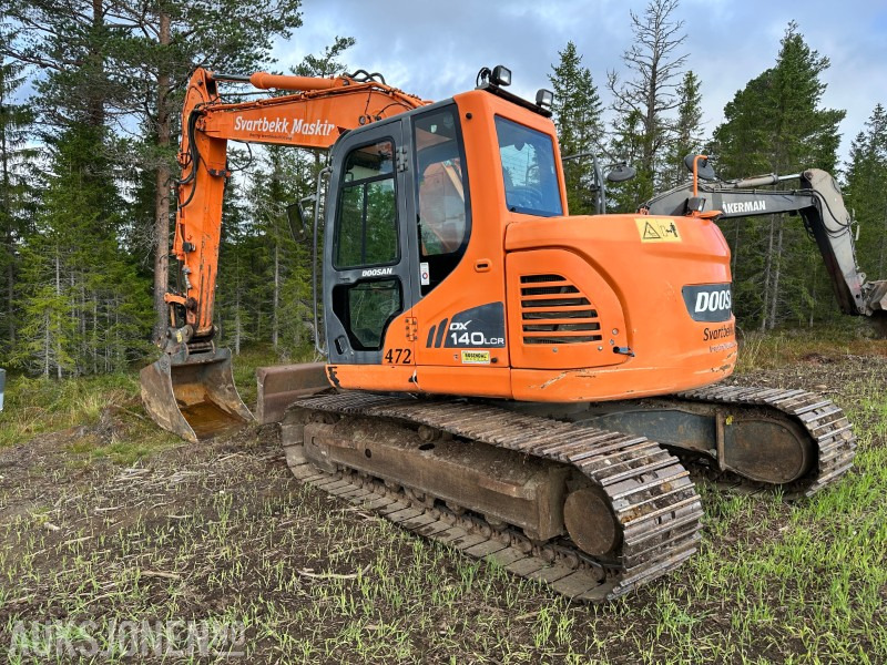 2011 Doosan DX140LCR gravemaskin - Rototilt- 2 skuffer - Pelle: photos 4 2011 Doosan DX140LCR gravemaskin - Rototilt- 2 skuffer - Pelle: photos 4
