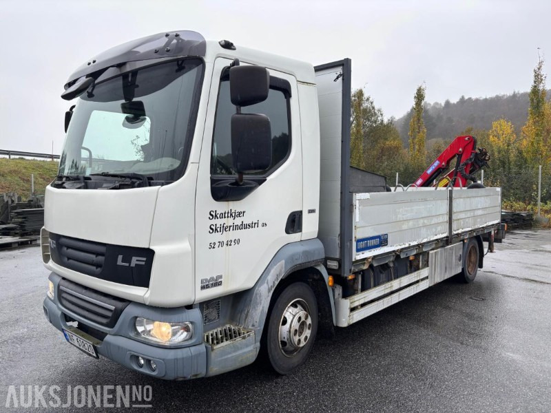 2013 DAF FALF45. HMF Handy 340 kran. 87686km - Camion grue: photos 1 2013 DAF FALF45. HMF Handy 340 kran. 87686km - Camion grue: photos 1