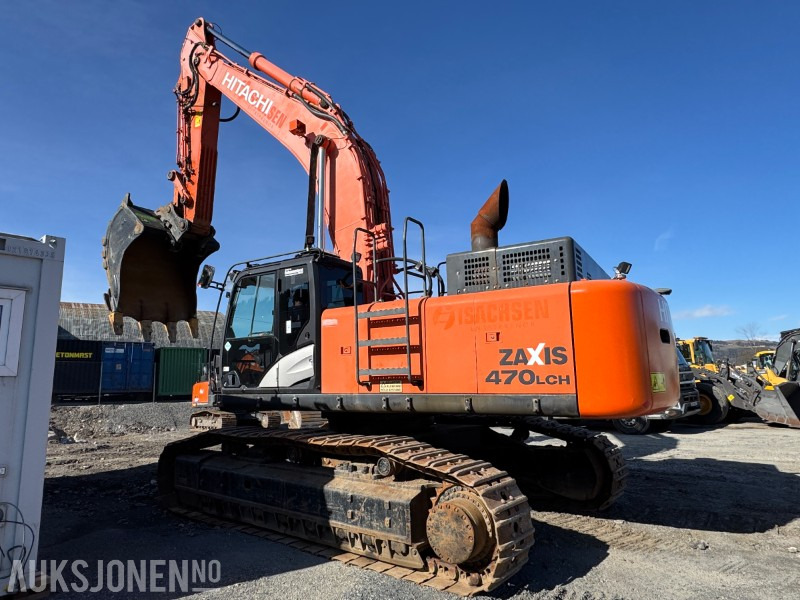 2013 Hitachi ZAXIS ZX470LCH-5B gravemaskin med 2 skuffer. - Pelle: photos 2 2013 Hitachi ZAXIS ZX470LCH-5B gravemaskin med 2 skuffer. - Pelle: photos 2