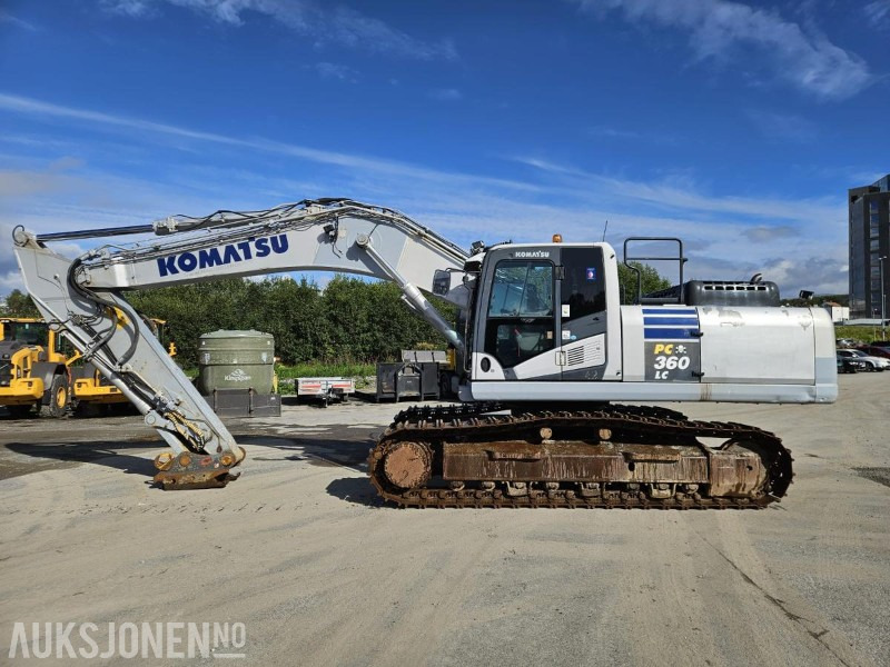 2013 Komatsu PC360LC-10 - Graveskuff - Sentralsmøring - HK - 9769T - Pelle: photos 1 2013 Komatsu PC360LC-10 - Graveskuff - Sentralsmøring - HK - 9769T - Pelle: photos 1