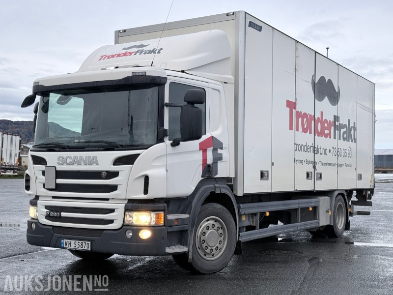 2013 Scania P280 4x2 skapbil med full sideåpning - Camion fourgon: photos 1 2013 Scania P280 4x2 skapbil med full sideåpning - Camion fourgon: photos 1