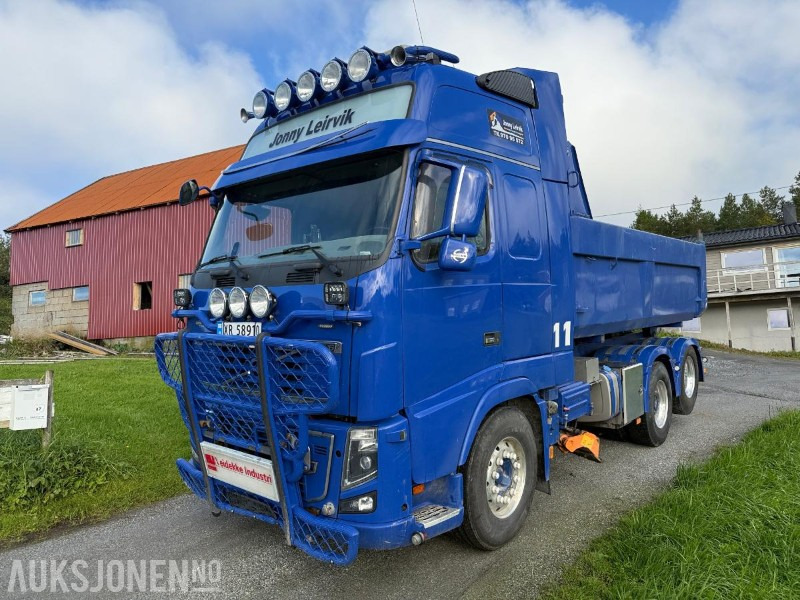2013 Volvo FH16B Tippbil 6X2 EURO5T - Camion benne: photos 1 2013 Volvo FH16B Tippbil 6X2 EURO5T - Camion benne: photos 1