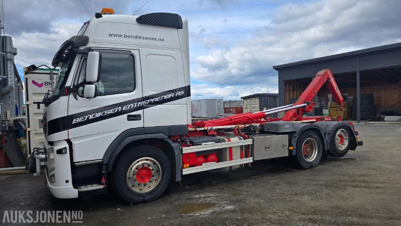 2013 Volvo FM 500 6x2 krokbil - Camion ampliroll: photos 1 2013 Volvo FM 500 6x2 krokbil - Camion ampliroll: photos 1