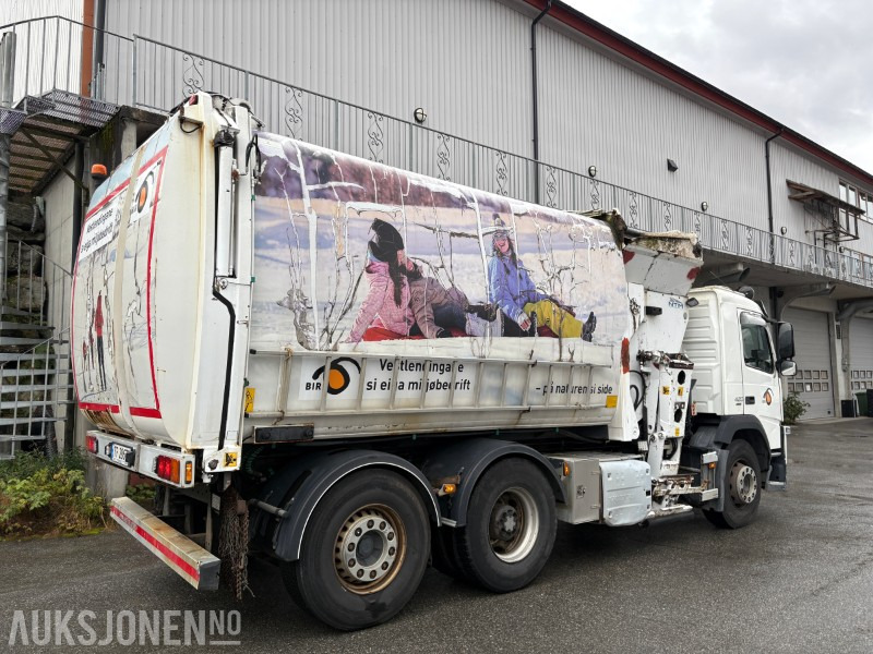 2014 Volvo FM420 EURO 6 sidelaster / komprimatorbil / renovasjonsbil - leveres med ny EU godkjenning - Benne à ordures ménagères: photos 3 2014 Volvo FM420 EURO 6 sidelaster / komprimatorbil / renovasjonsbil - leveres med ny EU godkjenning - Benne à ordures ménagères: photos 3