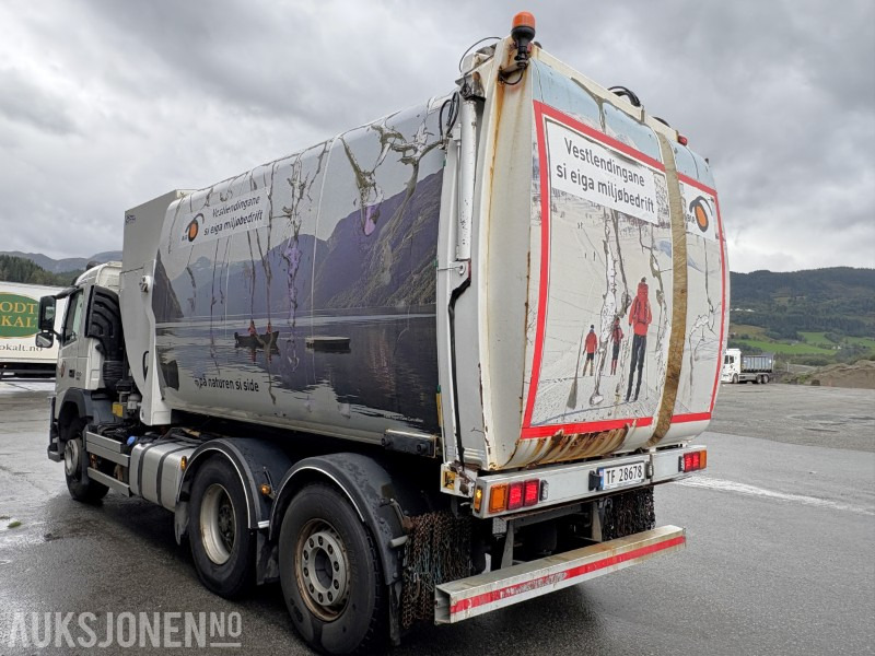 2014 Volvo FM420 EURO 6 sidelaster / komprimatorbil / renovasjonsbil - leveres med ny EU godkjenning - Benne à ordures ménagères: photos 4 2014 Volvo FM420 EURO 6 sidelaster / komprimatorbil / renovasjonsbil - leveres med ny EU godkjenning - Benne à ordures ménagères: photos 4