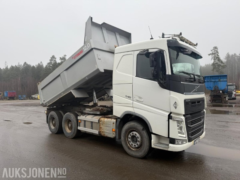 2015 VOLVO FH540 TIPPBIL SERVICEHISTORIKK ZETTERBERG PÅBYGG. - Camion benne: photos 2 2015 VOLVO FH540 TIPPBIL SERVICEHISTORIKK ZETTERBERG PÅBYGG. - Camion benne: photos 2