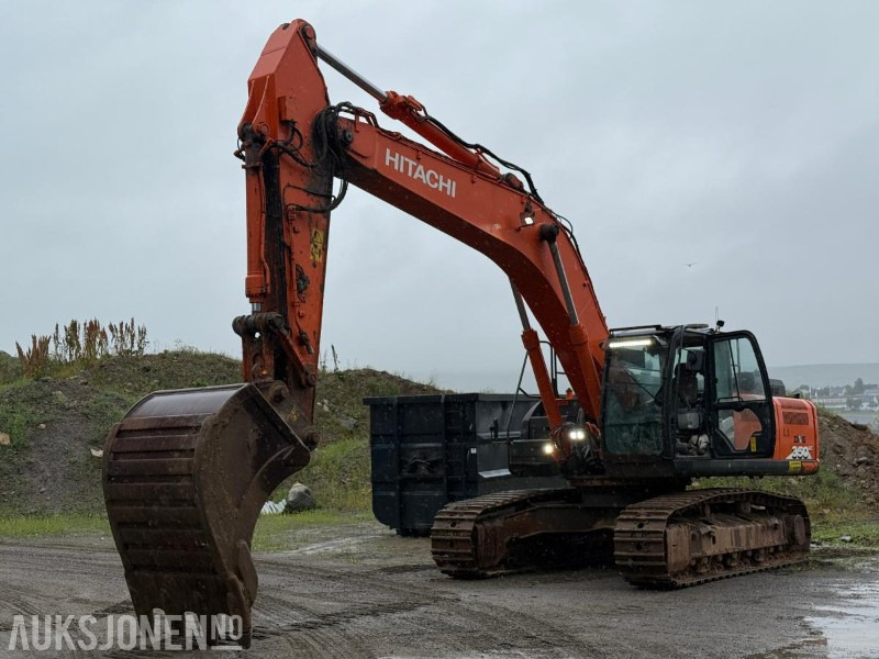 2016 Hitachi ZX350 - GPS - Pusseskuffe - Ripper - Tannskuffe - Pelle: photos 1 2016 Hitachi ZX350 - GPS - Pusseskuffe - Ripper - Tannskuffe - Pelle: photos 1