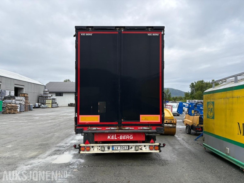 2016 Kel-Berg Gardintralle med sving på aksel 3. - Semi-remorque rideaux coulissants: photos 4 2016 Kel-Berg Gardintralle med sving på aksel 3. - Semi-remorque rideaux coulissants: photos 4