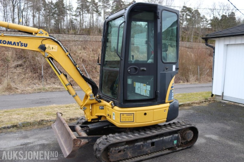 2016 Komatsu PC26MR minigraver m/2 skuffer. - Mini pelle: photos 5 2016 Komatsu PC26MR minigraver m/2 skuffer. - Mini pelle: photos 5
