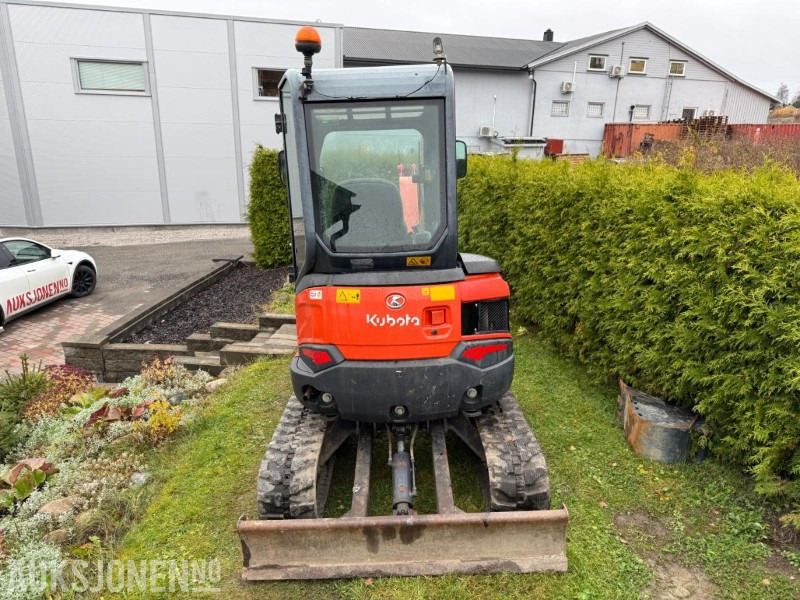 2016 Kubota U27-4 MINIGRAVER ROTOR 2 SKUFFER SERVICEHISTORIKK 2430 TIMER - Mini pelle: photos 5 2016 Kubota U27-4 MINIGRAVER ROTOR 2 SKUFFER SERVICEHISTORIKK 2430 TIMER - Mini pelle: photos 5