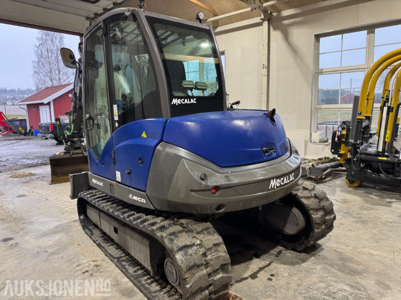2016 Mecalac 8MCR-T4 gravemaskin - Mini pelle: photos 3 2016 Mecalac 8MCR-T4 gravemaskin - Mini pelle: photos 3