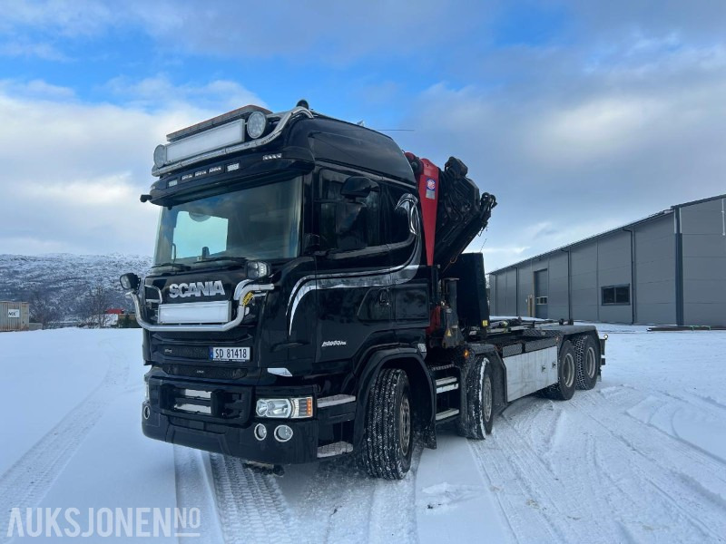 2016 Scania R580 kran/krokbil - Camion grue: photos 1 2016 Scania R580 kran/krokbil - Camion grue: photos 1