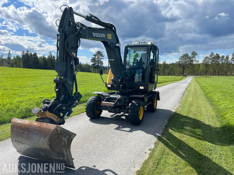 2016 Volvo EW60E hjulmaskin godt utstyrt hjulmaskin med henger - Pelle: photos 3 2016 Volvo EW60E hjulmaskin godt utstyrt hjulmaskin med henger - Pelle: photos 3