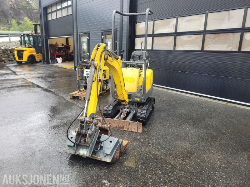 2016 Wacker Neuson 803 Dual Power, 2 skuffer, Elektro-hydraulisk aggregat (HPU) - Mini pelle: photos 5 2016 Wacker Neuson 803 Dual Power, 2 skuffer, Elektro-hydraulisk aggregat (HPU) - Mini pelle: photos 5