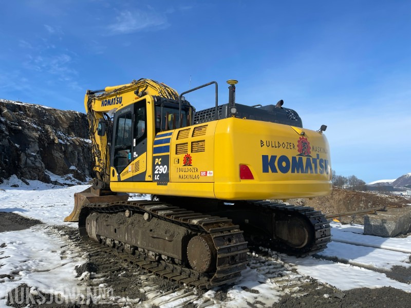 2017 Komatsu PC 290 LC Gravemaskin med Montabert CPA-295 bortårn*R8 Tiltrotator*3 skuffer*Leica GPS* - Pelle: photos 5 2017 Komatsu PC 290 LC Gravemaskin med Montabert CPA-295 bortårn*R8 Tiltrotator*3 skuffer*Leica GPS* - Pelle: photos 5
