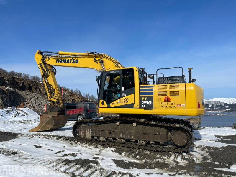 2017 Komatsu PC 290 LC Gravemaskin med Montabert CPA-295 bortårn*R8 Tiltrotator*3 skuffer*Leica GPS* - Pelle: photos 4 2017 Komatsu PC 290 LC Gravemaskin med Montabert CPA-295 bortårn*R8 Tiltrotator*3 skuffer*Leica GPS* - Pelle: photos 4