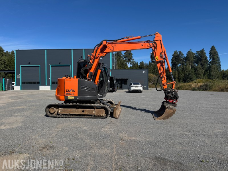 2018 Hitachi ZX85US-5 - Beltegraver - Gravemaskin - Tilt - Lyspakke - Pelle: photos 4 2018 Hitachi ZX85US-5 - Beltegraver - Gravemaskin - Tilt - Lyspakke - Pelle: photos 4