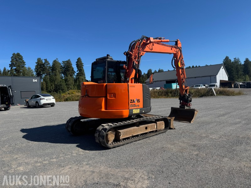 2018 Hitachi ZX85US-5 - Beltegraver - Gravemaskin - Tilt - Lyspakke - Pelle: photos 5 2018 Hitachi ZX85US-5 - Beltegraver - Gravemaskin - Tilt - Lyspakke - Pelle: photos 5