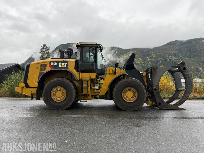 2019 Cat 980M hjullaster for tømmerhåndtering. - Chargeuse sur pneus: photos 4 2019 Cat 980M hjullaster for tømmerhåndtering. - Chargeuse sur pneus: photos 4