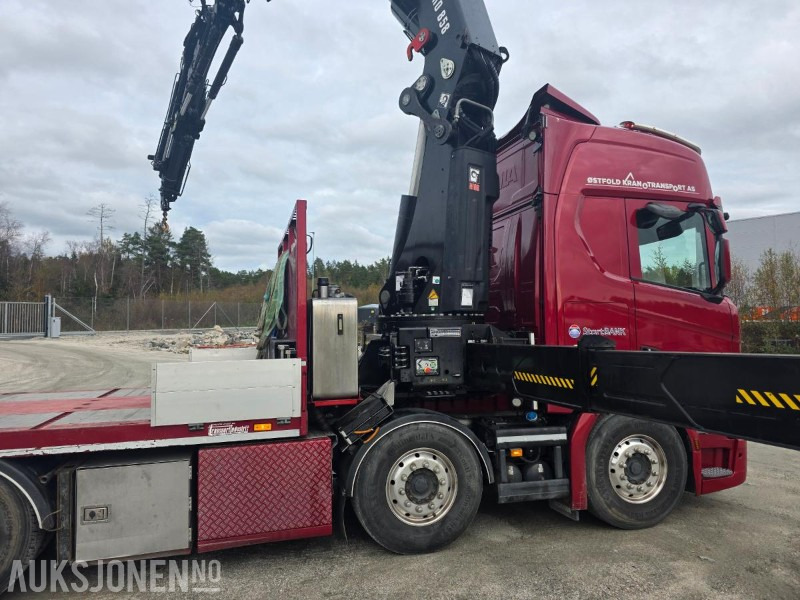Camion grue 2019 Scania R-serie 580 kranbil / EURO 6 / Topp utstyrt / servicehistorikk / HIAB-kran 858, 80 Tm / Nylig EU: photos 18 Camion grue 2019 Scania R-serie 580 kranbil / EURO 6 / Topp utstyrt / servicehistorikk / HIAB-kran 858, 80 Tm / Nylig EU: photos 18
