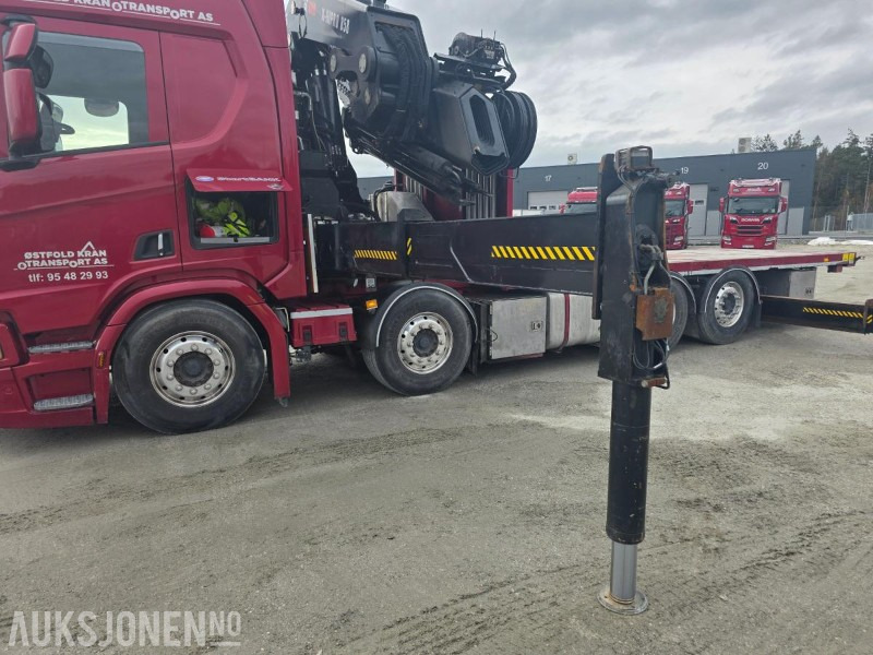 Camion grue 2019 Scania R-serie 580 kranbil / EURO 6 / Topp utstyrt / servicehistorikk / HIAB-kran 858, 80 Tm / Nylig EU: photos 10 Camion grue 2019 Scania R-serie 580 kranbil / EURO 6 / Topp utstyrt / servicehistorikk / HIAB-kran 858, 80 Tm / Nylig EU: photos 10