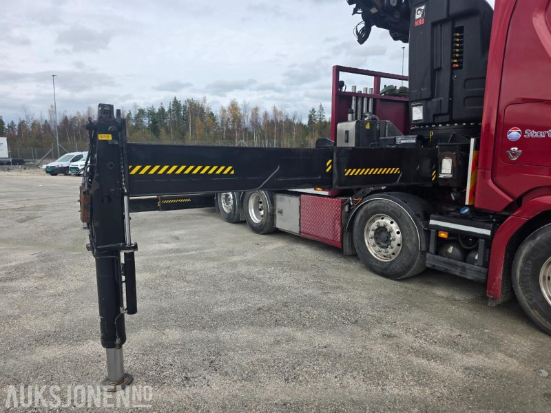 Camion grue 2019 Scania R-serie 580 kranbil / EURO 6 / Topp utstyrt / servicehistorikk / HIAB-kran 858, 80 Tm / Nylig EU: photos 12 Camion grue 2019 Scania R-serie 580 kranbil / EURO 6 / Topp utstyrt / servicehistorikk / HIAB-kran 858, 80 Tm / Nylig EU: photos 12