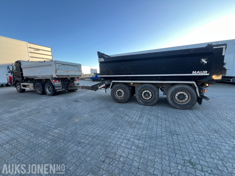 Camion benne 2019 Volvo FMX 540 6X4 TIPPBIL M/MAUR DUMPERKJERRE RETARDER LUFTFJÆRING VBG KAMERA P.VARMER: photos 6