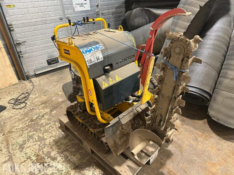 2020 Gabin MAK A-Traction - Beltegående kjedegraver med ståplate - Gått 10 timer - L'équipement de construction: photos 1 2020 Gabin MAK A-Traction - Beltegående kjedegraver med ståplate - Gått 10 timer - L'équipement de construction: photos 1