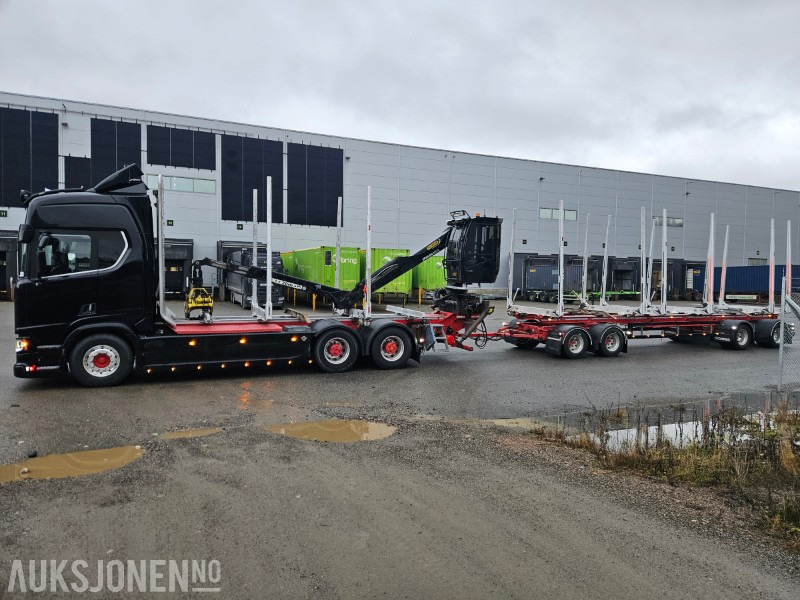 2020 Scania R730 B6x4NB med henger - Camion grumier, Camion grue: photos 2 2020 Scania R730 B6x4NB med henger - Camion grumier, Camion grue: photos 2