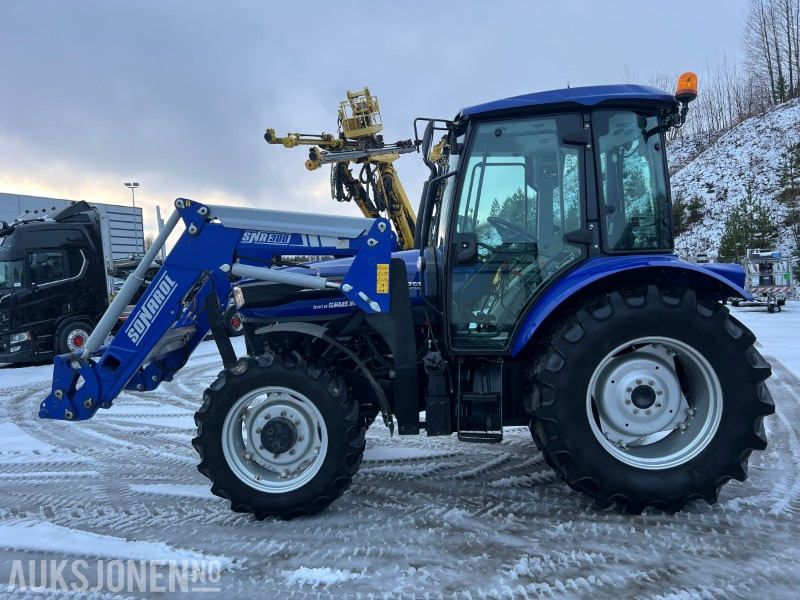 2021 Farmtrack 6075E med frontlaster - Tracteur agricole: photos 2 2021 Farmtrack 6075E med frontlaster - Tracteur agricole: photos 2