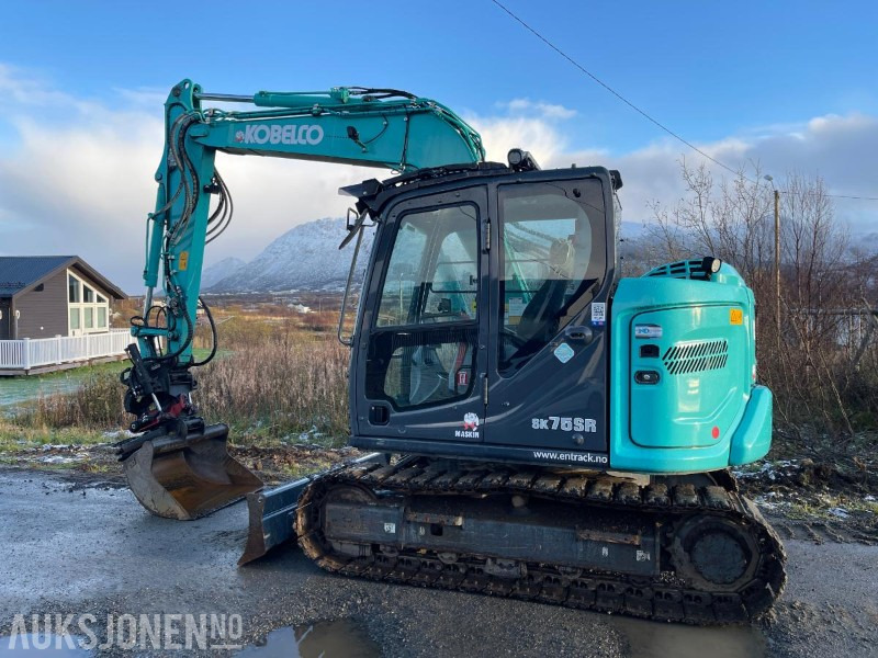 2021 Kobelco SK75SR-7 Gravemaskin med skjær, tiltrotator med gripekassett, nylig sertifisert, kun 2400 timer - Pelle: photos 3 2021 Kobelco SK75SR-7 Gravemaskin med skjær, tiltrotator med gripekassett, nylig sertifisert, kun 2400 timer - Pelle: photos 3