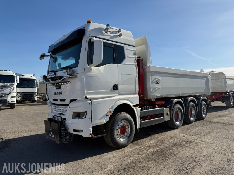 2022 MAN TGX 35.510 - Bil og henger. Grus og asfalt kasser - Camion benne: photos 2 2022 MAN TGX 35.510 - Bil og henger. Grus og asfalt kasser - Camion benne: photos 2
