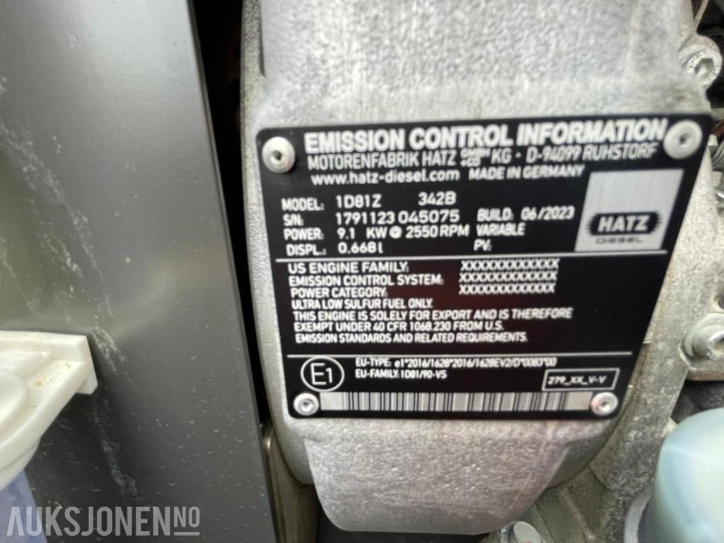 2023 Husqvarna LG 504 Vibroplate - Diesel - 470 kg. - 54 timer. - Compacteur: photos 5 2023 Husqvarna LG 504 Vibroplate - Diesel - 470 kg. - 54 timer. - Compacteur: photos 5