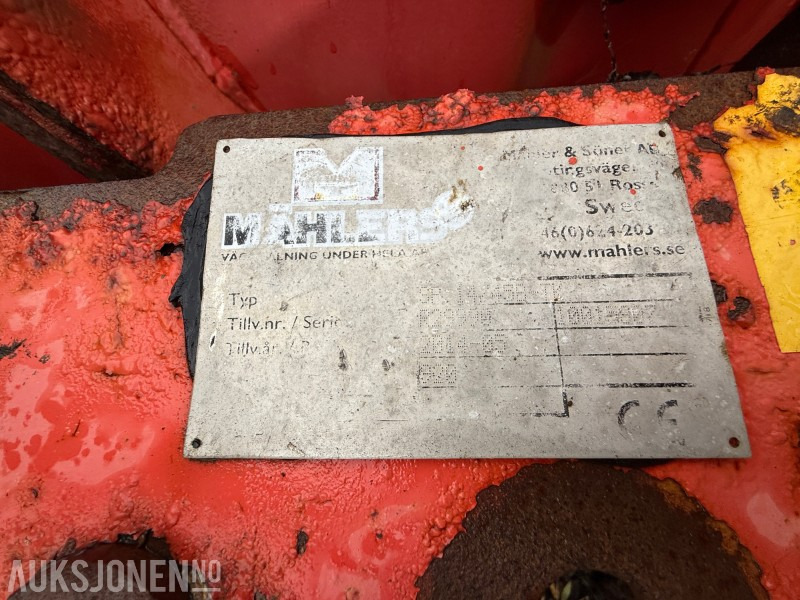 2014 Mahlers SP 14/45B TK sideplog til lastebil - Camion: photos 5 2014 Mahlers SP 14/45B TK sideplog til lastebil - Camion: photos 5